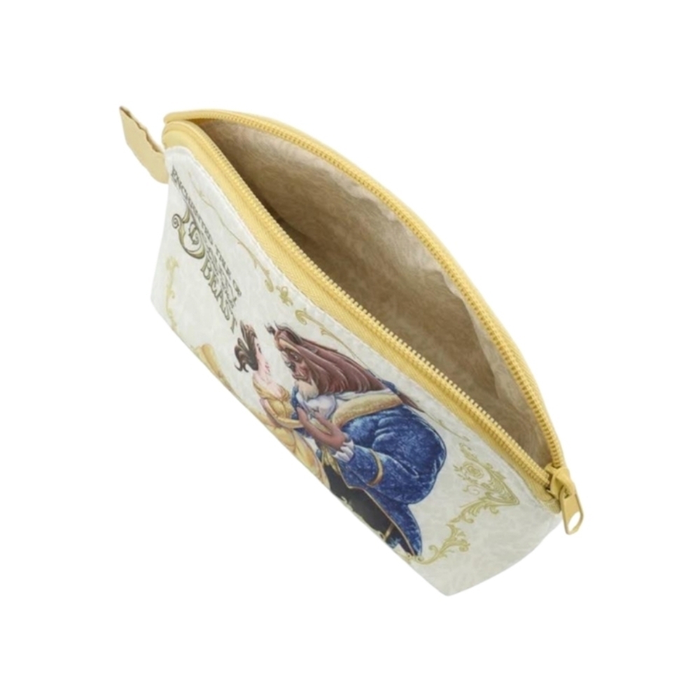 Tokyo Disney Enchanted Tale Beauty and the Beast cosmetic bag pouch - Picture 3 of 11